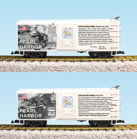 WWII PEARL HARBOR BOXCAR