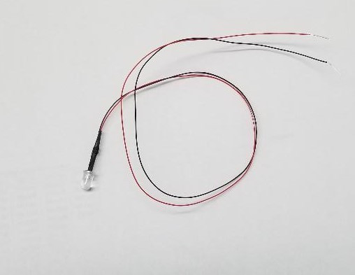 5mm  Warm White 5-12v LED (10pcs)