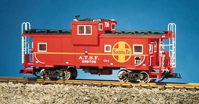 Santa Fe Extended Vision Caboose (Call or Email to Pre Order)