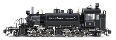 LITTLE RIVER LOGGING CO. 1:20.3 Baldwin 2-6-6-2 Articulated Saddle