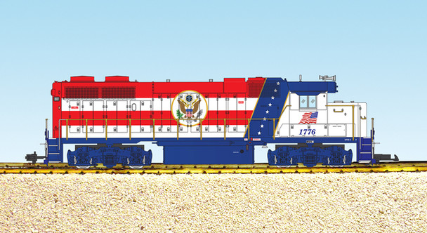 Patriotic GP38-2  (Call or Email to Pre Order)