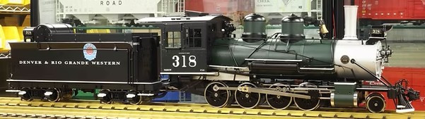 C-18 2-8-0 #318 Flying Rio Grande Electric #318