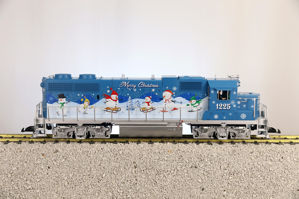 CHRISTMAS GP38 SNOWMAN BLUE