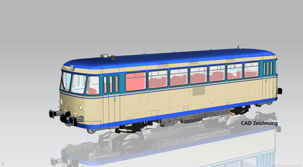 Piko PEG V VT 98 Railbus, White