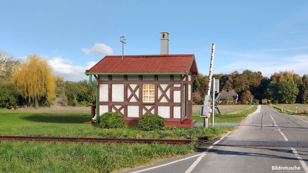 Piko 65007 Station Waiting Room, Building Kit (G-Scale)