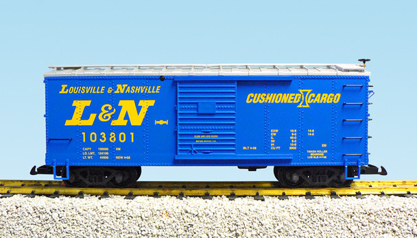 LOUISVILLE & NASHVILLE STEEL BOXCAR #103807 BLUE