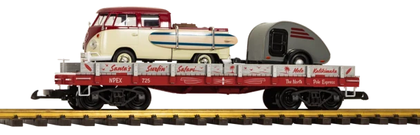 Piko 38983 Santa's Surfin' Safari Transport (G-Scale)