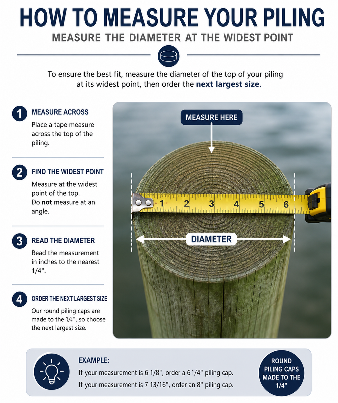 Nautical Marine Grade Stainless-Steel Piling Post Cap