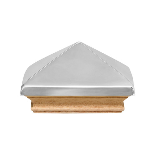 Wood and Stainless Post Caps Miterless Post Caps™ Post Cap Depot