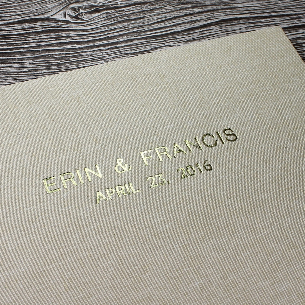 Photo Booth Guest Book | Sand Linen