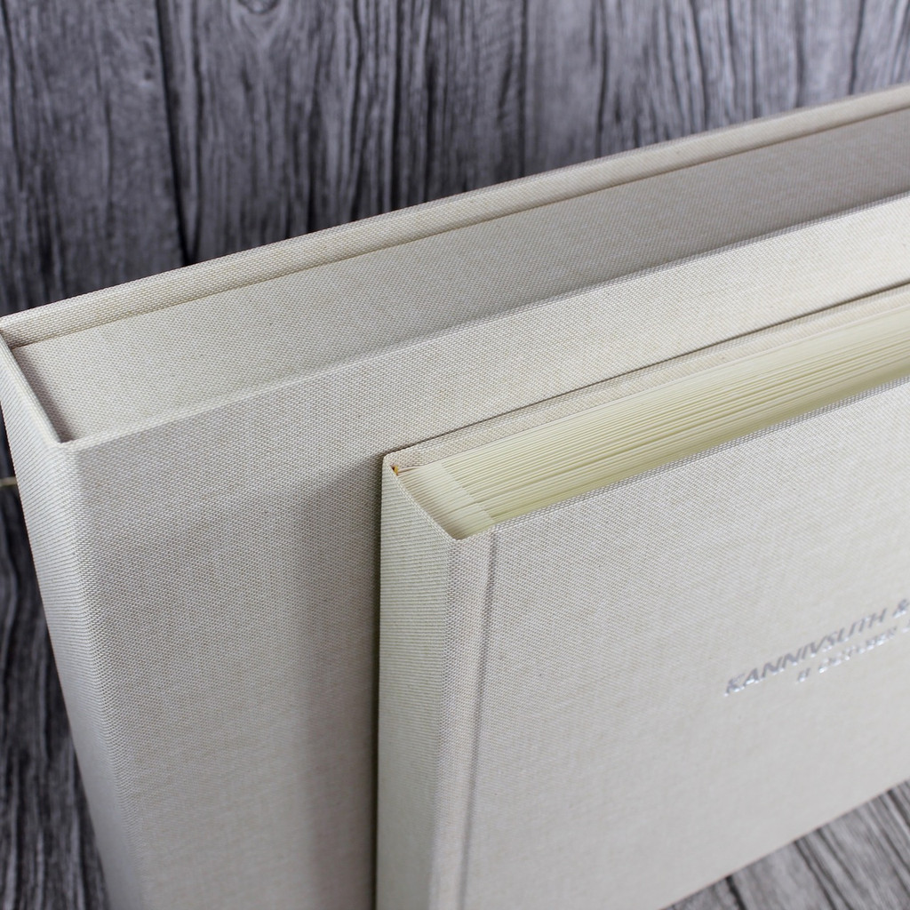 Clamshell Box  | Sand Linen (Box Only)