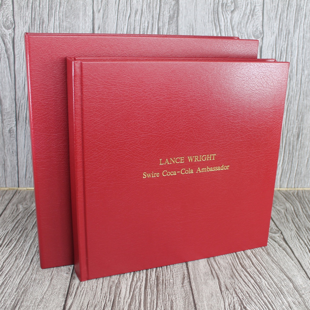 Clamshell Box  | Red Leather (Box Only)