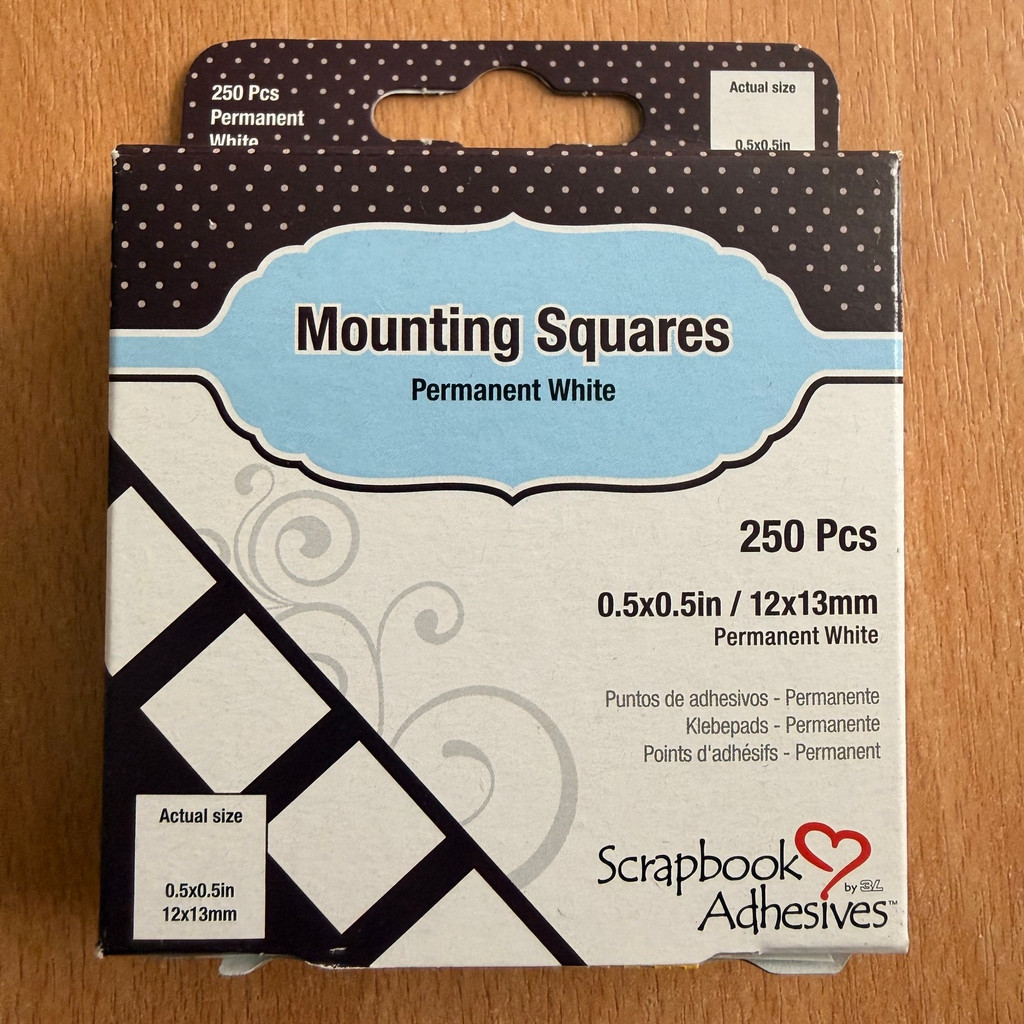 250 Adhesive Photo Mounting Squares