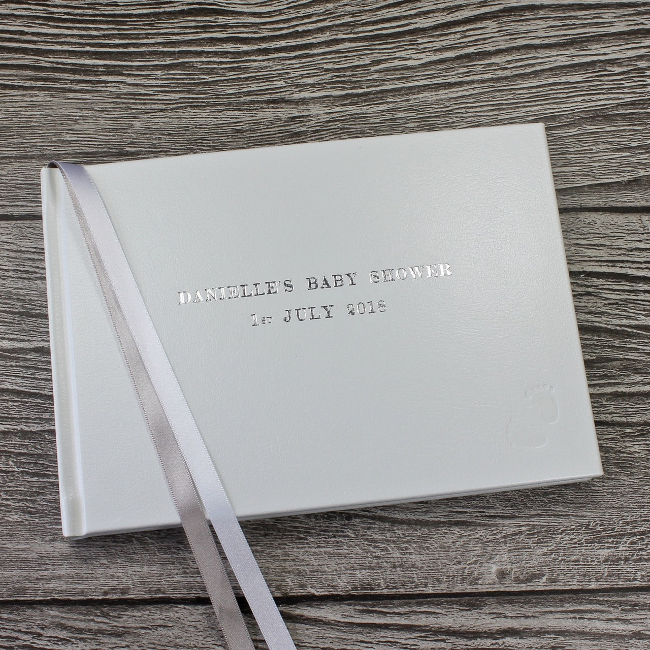 personalised baby shower book