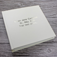 Traditional Classic  Photo Album | Ivory Leather