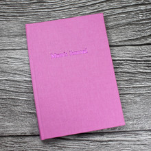 Mother's Day Journal |  Notebook - Pink Linen | A5 Portrait