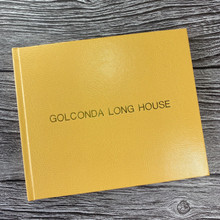 Visitor Guest Book | Yellow Lizard Effect Finish