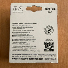 1000 Adhesive Photo Mounting Squares