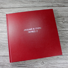 Traditional Classic Photo Album |  Red Leather Photo Album