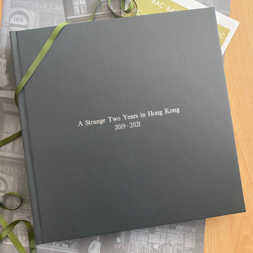 Traditional Classic Photo Album | Dark Grey Leather