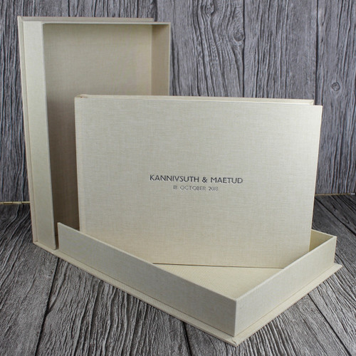 Clamshell Box | Sand Linen (Box Only)