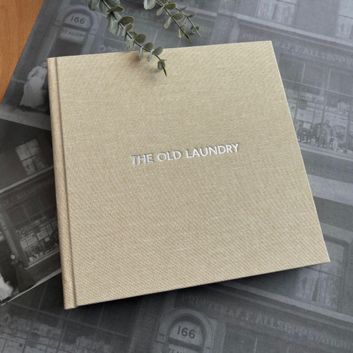 Contemporary Photo Album | Sand Linen