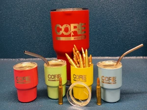 CORE Tumbler 2oz w/ Lid & Straw