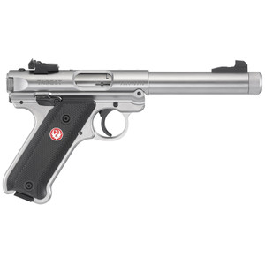 Ruger Mark IV Target Full Size 22LR 5.5" Threaded Barrel Stainless Steel Satin Finish