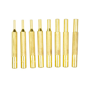 Wheeler Brass Punch Set 8pc