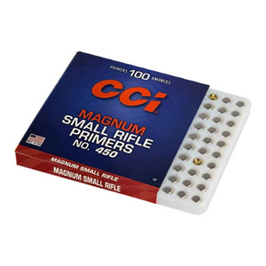 IN STORE ONLY - CCI Standard Primers #450 Mag Small Rifle 1000/ct