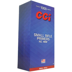 IN STORE ONLY - CCI Standard Primers #400 Small Rifle - 1000/ct