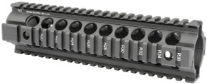 MWI Gen2 Two Piece Free Float Handguard, Mid-Length - Black MWI Gen2 Two Piece Free Float Handguard, Mid-Length - Black