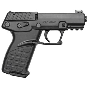 Kel-Tec, P17, Single Action, Semi-automatic, Polymer Frame Pistol, Compact, 22LR, 3.8" Barrel, Threaded Barrel, Black, Fiber Optic Front Sight, 16 Rounds, 3 Magazines Kel-Tec, P17, Single Action, Semi-automatic, Polymer Frame Pistol, Compact, 22LR, 3.8" Barrel, Threaded Barrel, Black, Fiber Optic Front Sight, 16 Rounds, 3 Magazines