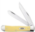 Case Knives Yellow Synthetic CS Trapper