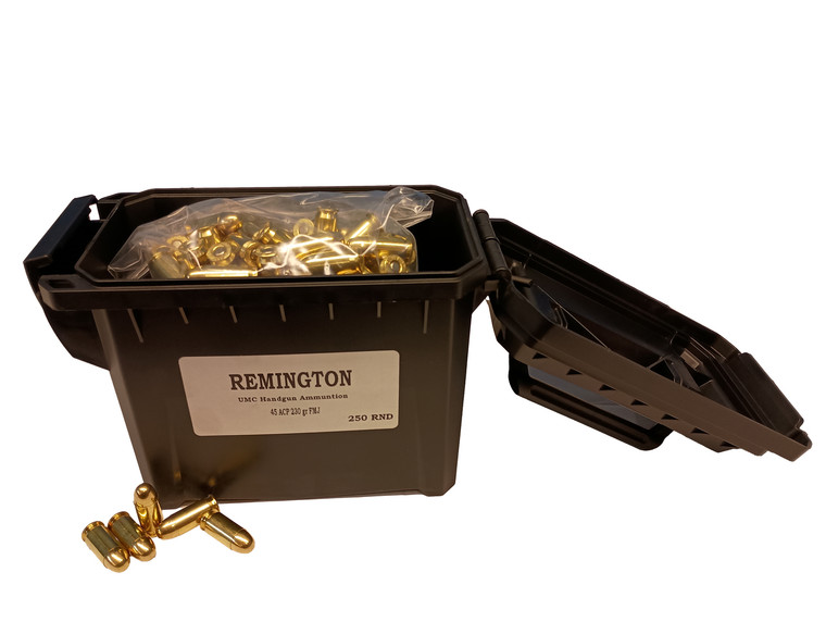 Remington 45ACP 230gr 250rd Ammo Can