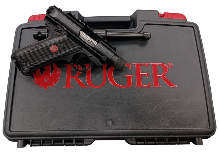 Ruger Mk IV w/ Threaded Short Barreled Upper