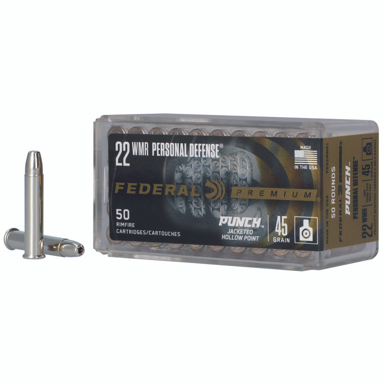 Federal Punch 22WMR 45gr JHP