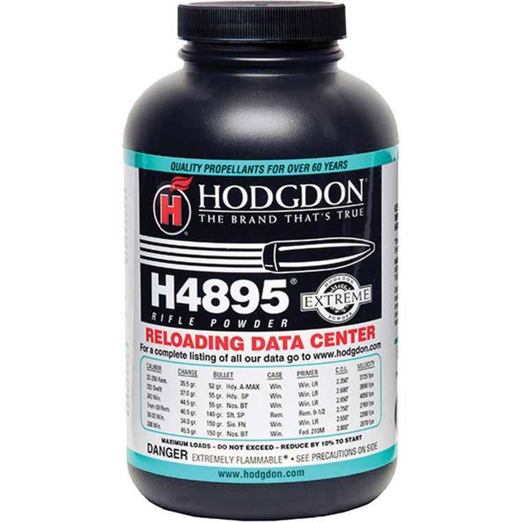 IN STORE ONLY - Hodgdon Extreme H4895 Rifle Powder 1 lbs