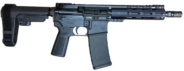 CORE 300BLK Truck Gun 8" W/ ADJ Gas Block