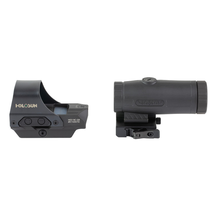 Holosun 510C-GR W/ 3x Magnifier