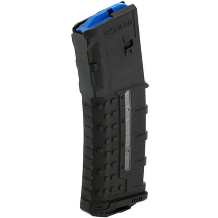 Leapers, Inc. - UTG, Magazine, With Window, 223 Remington/556NATO, 30 Rounds, Fits AR Rifles, Polymer, Black