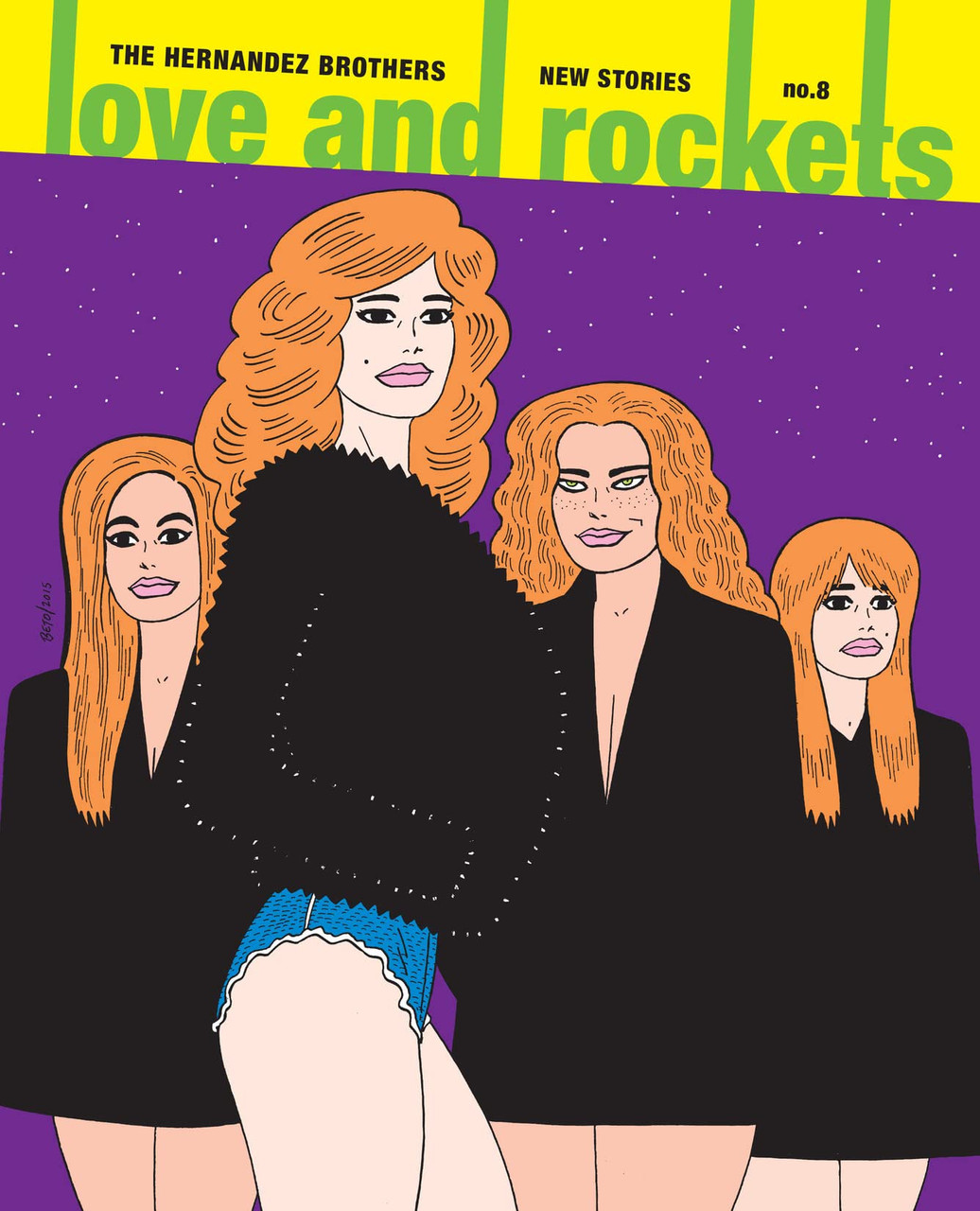 LOVE AND ROCKETS NEW STORIES VOL 08