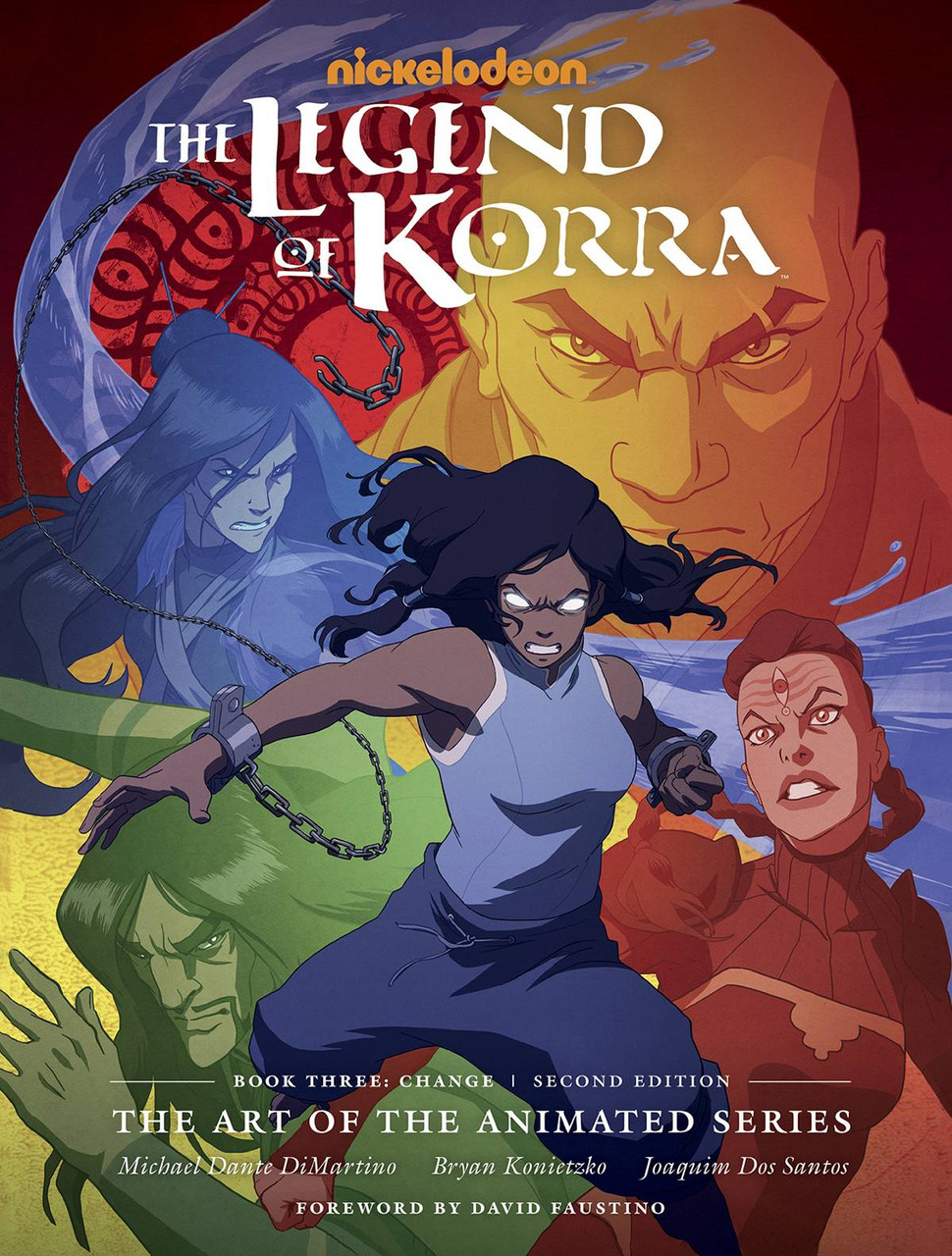 LEGEND OF KORRA ART ANIMATED HC BOOK 03 CHANGE 2ND