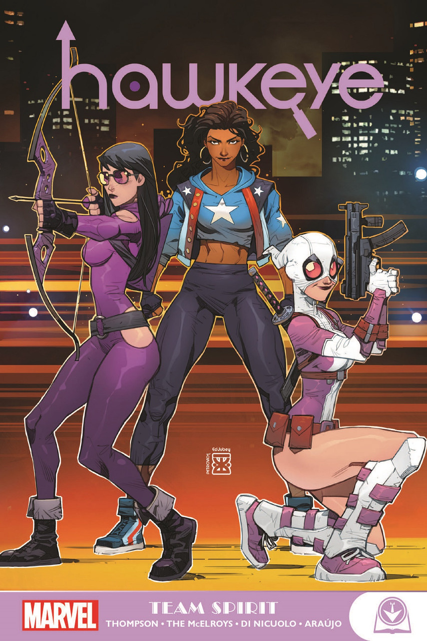 HAWKEYE KATE BISHOP GN TP TEAM SPIRIT