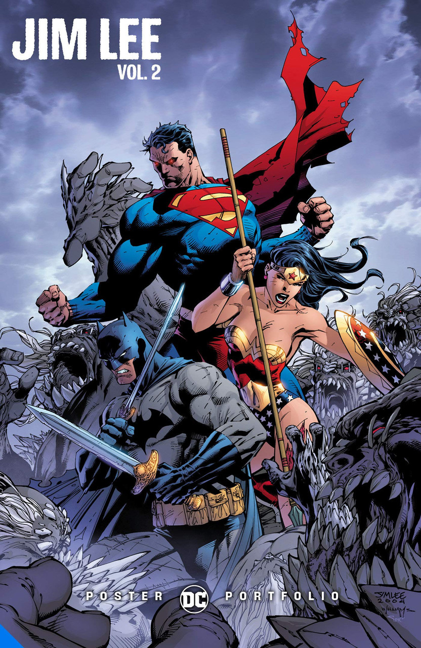 DC Poster Portfolio　Jim Lee　ポスター・ブック DC Poster Portfolio: Jim Lee Vol. 2: Lee, Jim: 9781779513328