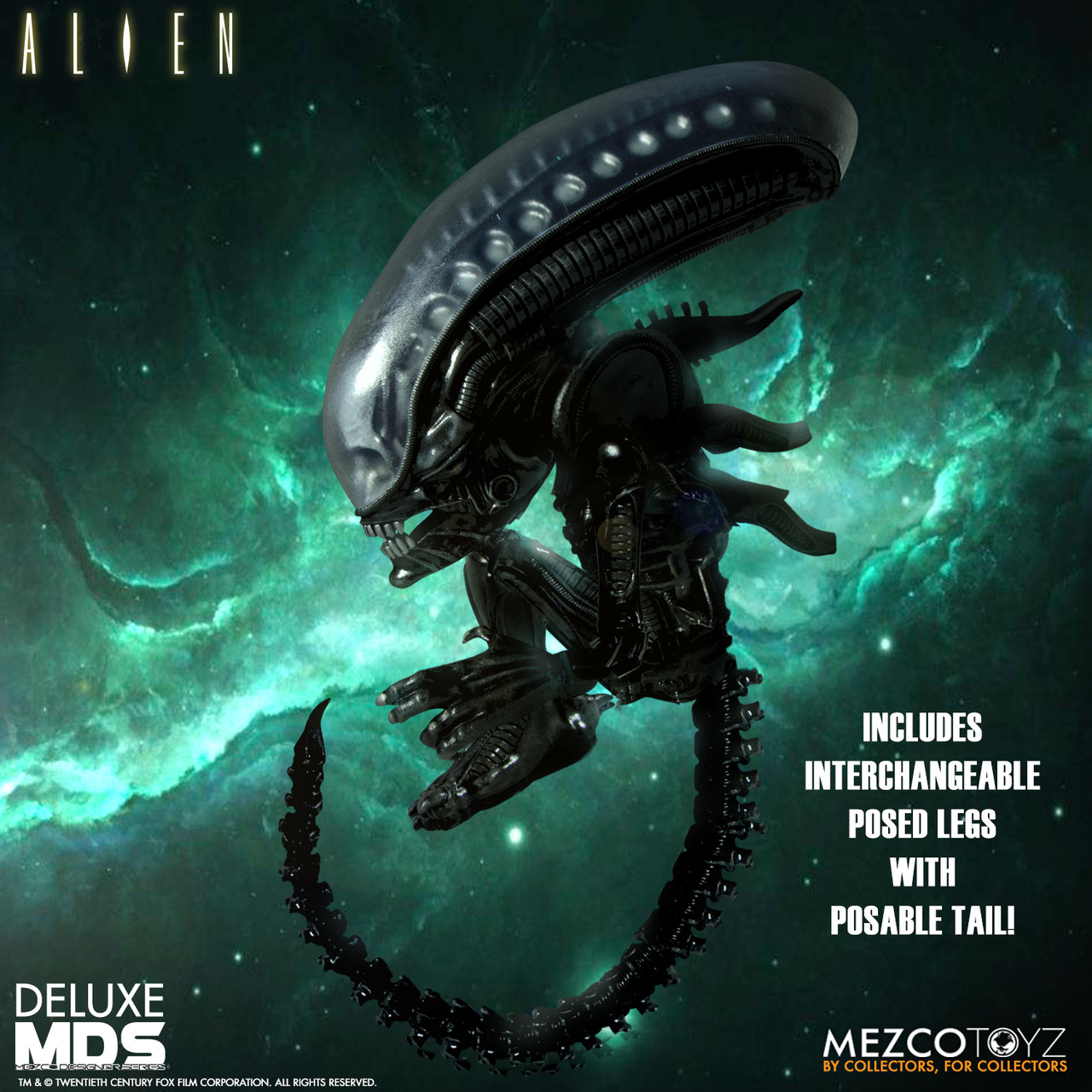 MDS ALIEN 6IN DELUXE STYLIZED ROTO FIGURE