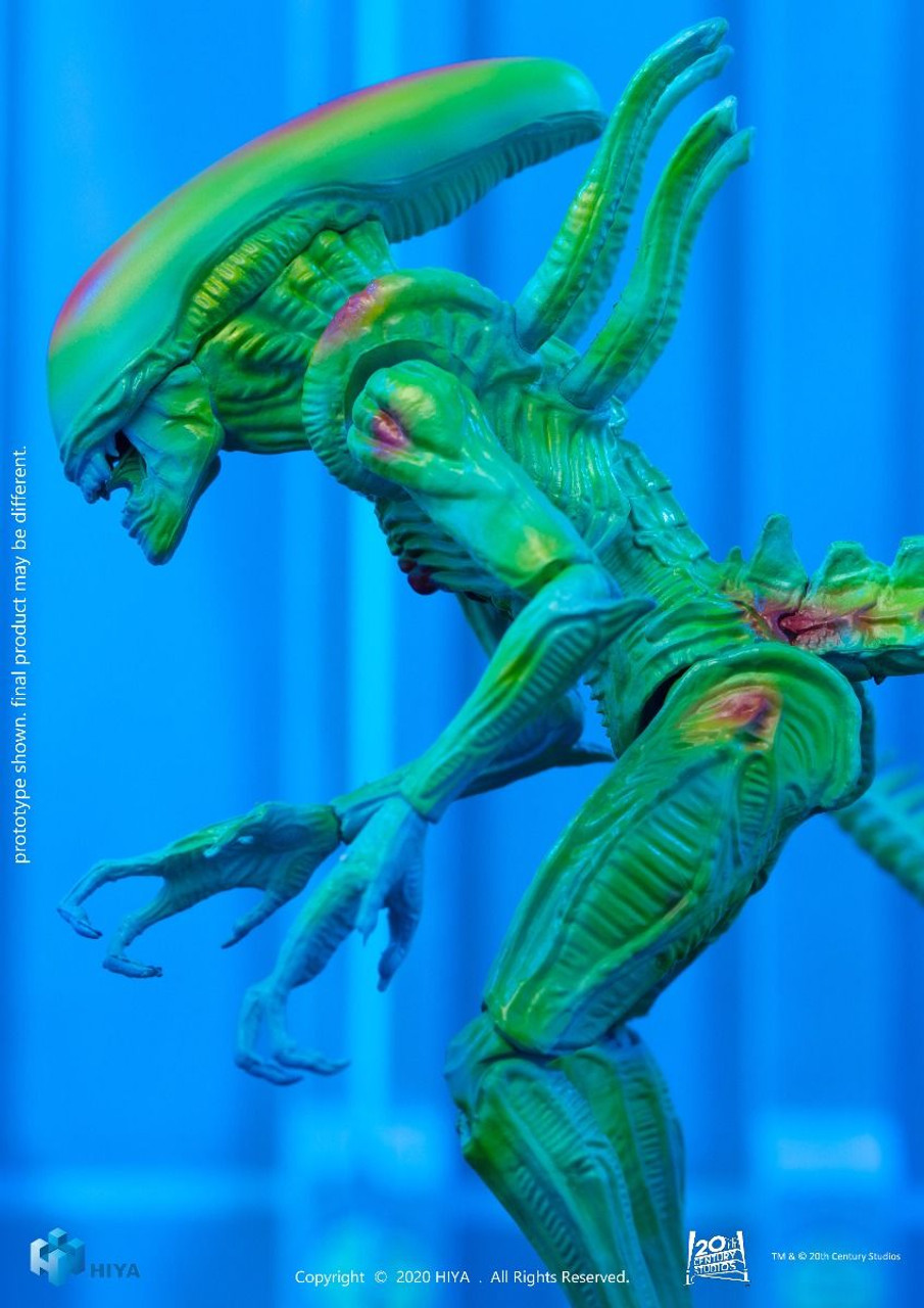 AVP THERMAL VISION ALIEN WARRIOR PX 1/18 SCALE FIG