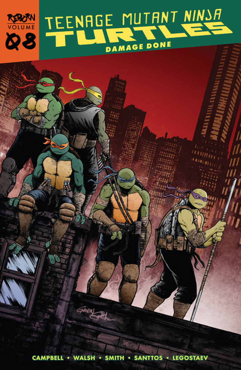 TEENAGE MUTANT NINJA TURTLES REBORN TP VOL 08