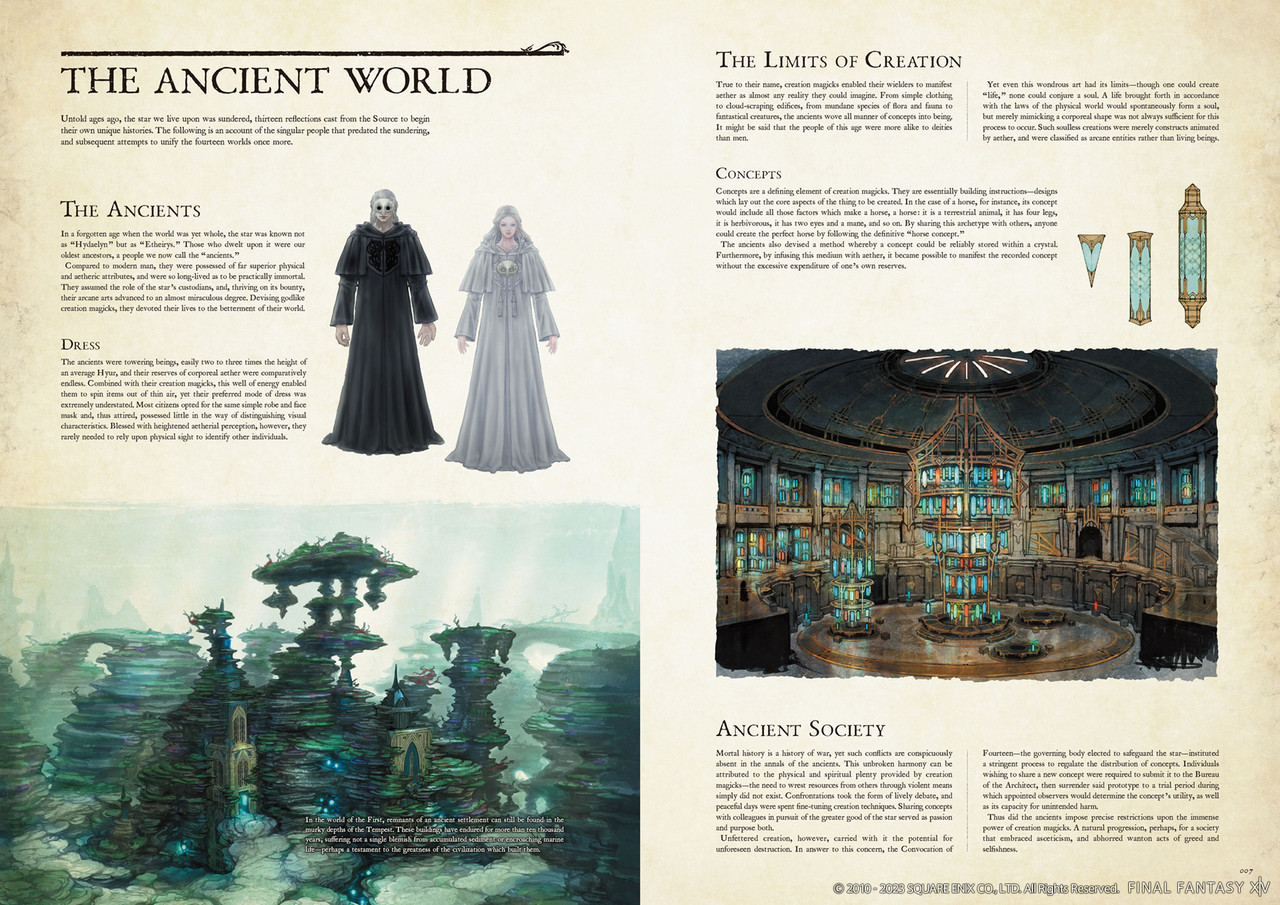 ENCYCLOPAEDIA EORZEA III THE WORLD OF FINAL FANTASY XIV