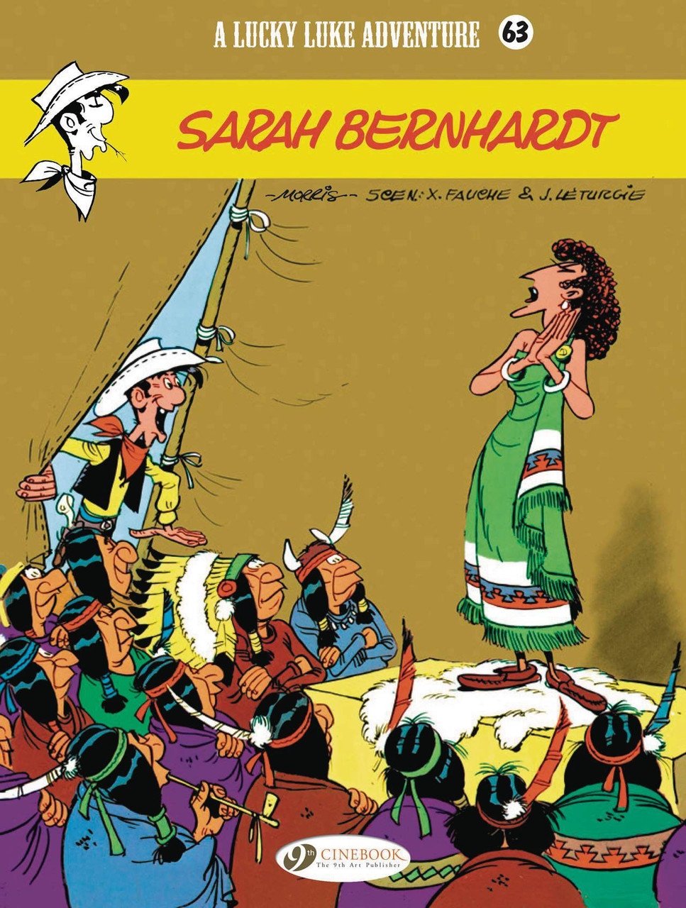 LUCKY LUKE TP VOL 63 SARAH BERNHARDT